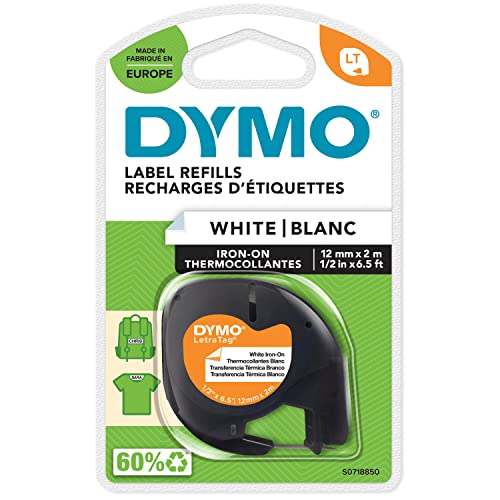 DYMO 1 / 12_millimeters / Iron-on Tape 1pk Labeling Tapes