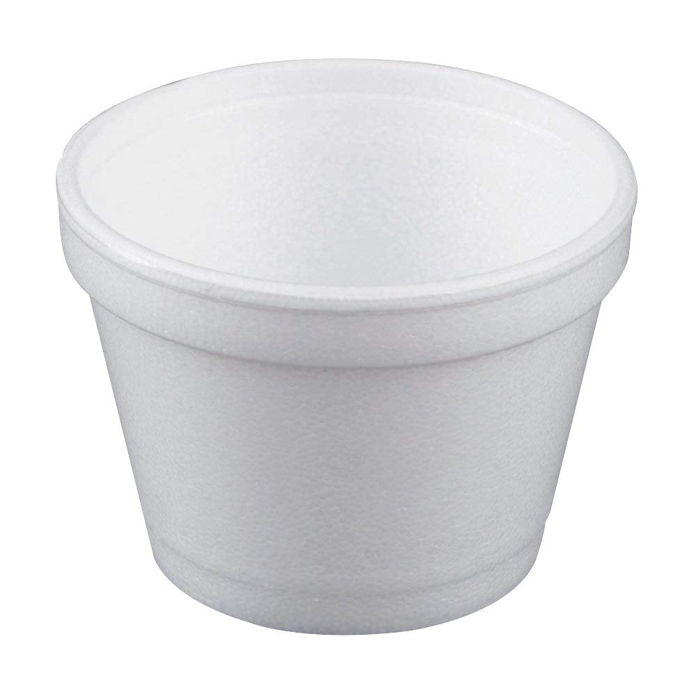 4 Oz. Food Container - 1000 Per Case. by DART – 4.0 ounces, Foam, White, Pack of 1000, Model 4J6