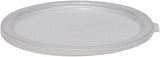Cambro Translucent Lids for 6 and 8 qt. Round Containers, Pack of 12 RFSC6PP-190