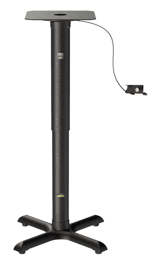 Self-Stabilizing KX22 Table Base Height-Ajustable | Ideal for Small Tabletops by FLAT – cast iron, Model CT2064