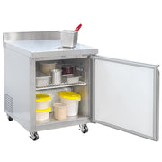27" W Worktop Freezer by MOTAK – 30.31x32.68x42.52, In Description, Check Images, Model MWF-28-X