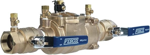 Febco LF850 Lead-Free Double Check Valve Backflow Preventer Assembly 2" NPT