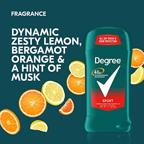 Degree 2.7 Ounce (Pack of 4) / Fragranced / Light Green Antiperspirant Deodorant