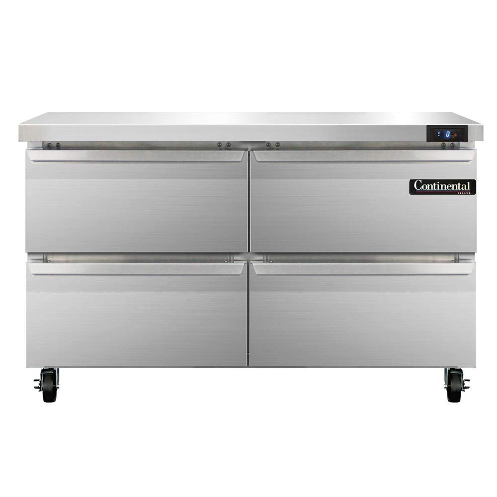 Continental Refrigerator Two Section Work Top Freezer 48"W by Value Line – Model SWF48-D