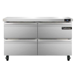 Continental Refrigerator Two Section Work Top Freezer 48"W by Value Line – Model SWF48-D