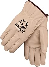 Black Stallion 93 Classic Grain Cowhide Drivers Gloves, Large