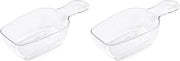 OXO Good Grips POP Container 1/2 Cup Scoop, Clear (Pack of 2)