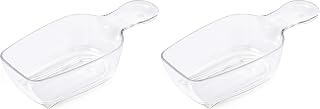 OXO Good Grips POP Container 1/2 Cup Scoop, Clear (Pack of 2)