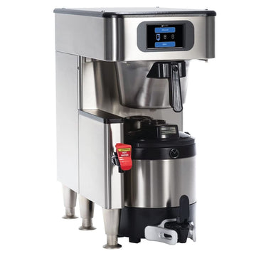 ICB TF Single Automatic Platinum Edition Coffee Brewer for 1 Gallon Servers (Not Included) by Bunn – 1.0 gallons, Stainless Steel, Model 54300.0100