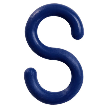 S-Hook, Acetal Copolymer, 2", Blue, 10/Pk by Mr. Chain – 12"L x 9"W x 1"H, Acetal, Blue, Model 50366-10