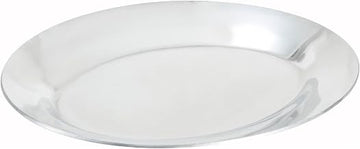 Winco APL-11 Aluminum 11" Oval Sizzling Platter