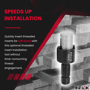 E-Z LOK 500-8 / Black / Industrial Externally Threaded Inserts