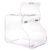 Bak 100 Single Container Bakery Display Case by Rosseto – 12, Acrylic, Clear, Model BAK1203