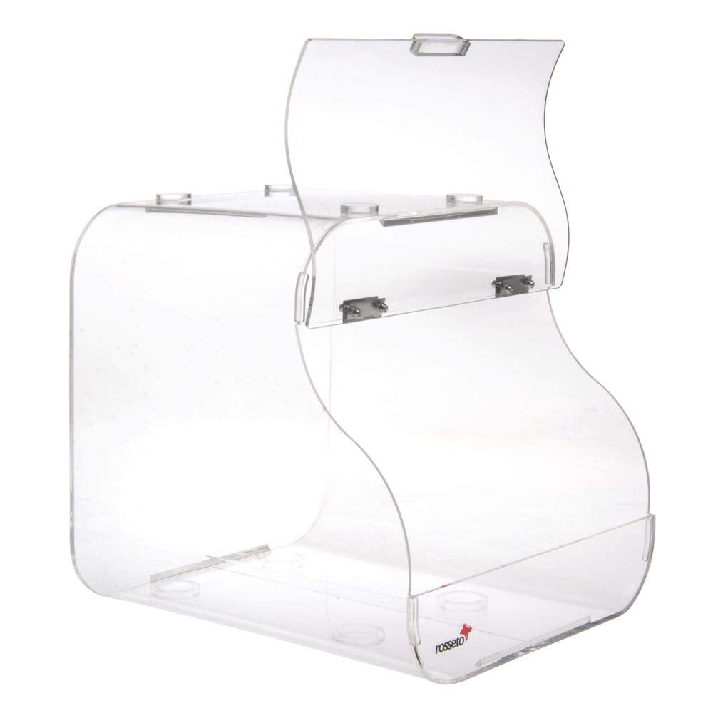 Bak 100 Single Container Bakery Display Case by Rosseto – 12, Acrylic, Clear, Model BAK1203