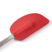 Silicone and Stainless Steel 11.5-Inch Spatula by Cuisipro – Medium, Silicone, Red, Model 74683505