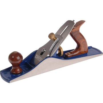 Record 05RXXX Jack Bench Plane by IRWIN – Wooden Handle, Brass, Blau, Model IWT05