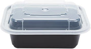 Pactiv NC-818-B Versatainer 12oz Take Out Container & Lid 150/Case