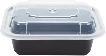 Pactiv NC-818-B Versatainer 12oz Take Out Container & Lid 150/Case