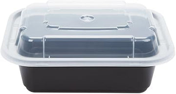 Pactiv NC-818-B Versatainer 12oz Take Out Container & Lid 150/Case