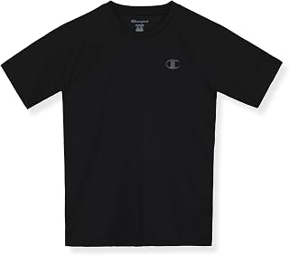 Boys' Champion Boys Shirt Performance Short Sleeve Tech Athletic Tee Shirt