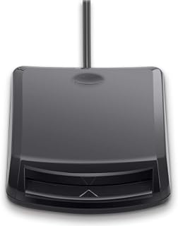 CAC Card Reader - Smart Card Reader With USB Connection - Compatible With Multiple Operating Systems and Contact Smart Cards - Protects Electronics and Uses only Read-Only Memory