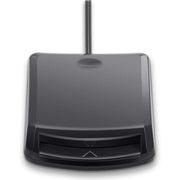 Commercial CAC Card Reader - Smart Card Reader With USB Connection - Compatible With Multiple Operating Systems and Contact Smart Cards - Protects Electronics and Uses only Read-Only Memory by Belkin – Black, Model F1DN008U