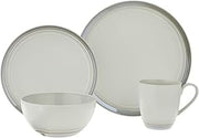 Mikasa Elura Gray 4-Piece Place Setting, Service For 1, Gray