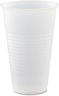 DART Conex Galaxy Polystyrene Plastic Cold Cups, 16 Oz, 50/Bag