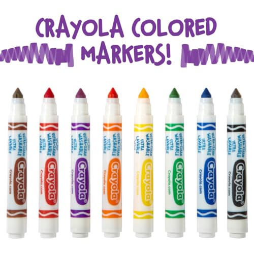 Crayola Violet / 1 Count (Pack of 12) / classic Coloring Pens & Markers