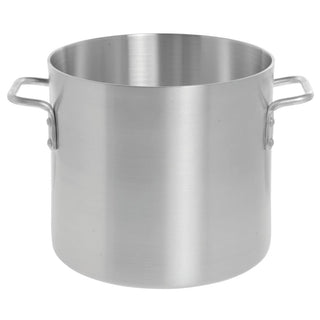 Stockpot 12 Quart Aluminum by HUBERT – 12 Quart, 11.36 liters, Aluminum, Silver, Model KASP012