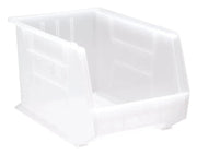 QUANTUM STORAGE SYSTEMS Clear / 18L x 11W x 10H / Ultra Stack & Hang Open Storage Bins