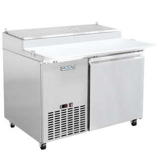 44 1/2" Pizza Prep Table w/Refrigerated Base by MOTAK – 50.00x37.01x45.67, In Description, Check Images, Model MPR-44-X