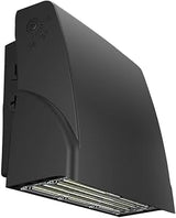 RAB Lighting SLIM17FA30ADJ Field Adjustable LED Wallpack | Wall Pack Lights Exterior, CCT Selectable 3000K 4000K 5000K, Built-in Photocell for Dusk to Dawn Outdoor Lighting IP65, Dimmable - 30W