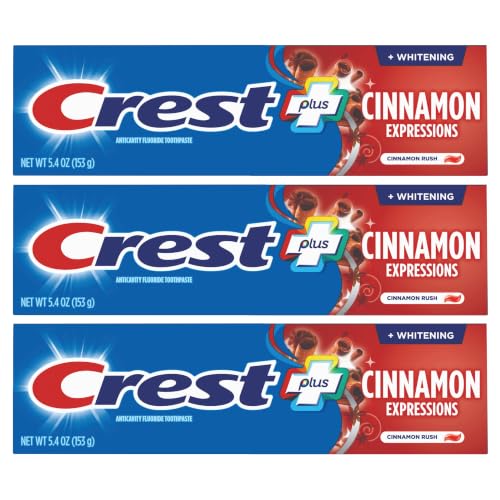 Crest Cinnamon / 5.4 Ounce (Pack of 3) / 1 Toothpaste