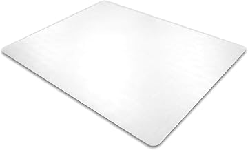 Floortex® Anti-Static Vinyl Rectangular Chair Mat for Carpets up to 3/8" - 48" x 60"