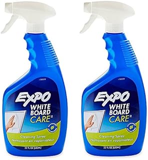 EXPO Whiteboard / Dry Erase Board Liquid Cleaner MmcQFq, 22, Oz (2 Bottles)
