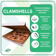SOUTHERN CHAMPION TRAY 18" Length x 18" Width x 1-7/8" Height / White / 1 Bakery Take Out Containers