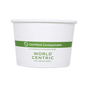 World Centric BO-PA-16 Compostable Paper Bowl – 16 oz. (Pack of 500), White