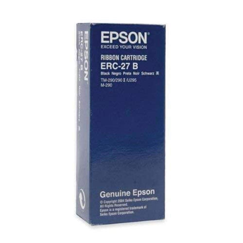 ERC27B Ribbon by Epson – Plastic, Black, Model EPSERC27B