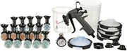 3M Performance Spray Gun Starter Kit, 26778 | Includes PPS 2.0 Paint Spray Cup System, 15 Repl. Gravity HVLP Atomizing Heads; Air Control Valve