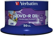 Verbatim 43703 50 DVD+R 8X Double Layer Printable