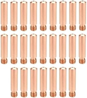 MIG 11-35 Copper Welded Conductor Nozzle, .035" Gauge for Tweco Mini Mig, #1 and Lincoln 100L, 25 Pack