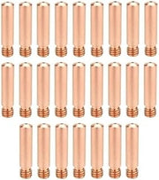 MIG 11-35 Copper Welded Conductor Nozzle, .035" Gauge for Tweco Mini Mig, #1 and Lincoln 100L, 25 Pack