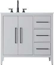 Grey Millie Bathroom Vanity by Elegant Lighting