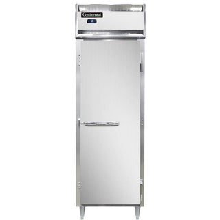 Refrigerator DL1F-SA-PT Designer Line Single Section Pass-Thru Freezer by Continental – Commercial Grade