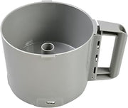 112204S Food Processor Gray Bowl 3 Qt Compatible with Robot Coupe R2 Bowl