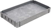 HUBERT Grey Plastic Large Cart Middle Shelf - 38" L x 26" W x 3" D
