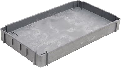 HUBERT Grey Plastic Large Cart Middle Shelf - 38" L x 26" W x 3" D