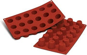 Silikomart Mini Cake Mould, 35mm, Terracotta