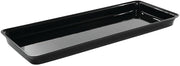 Delfin 11 Qt. Black Rectangular Market Bowl